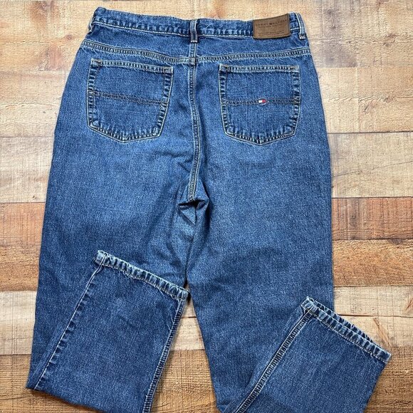 Tommy Hilfiger Tapered Leg Jeans size 14 - Picture 2 of 5